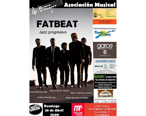 Concierto didáctico de abril. "FATBEAT" jazz progresivo