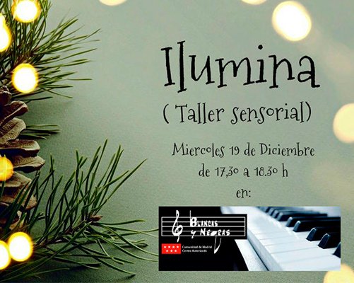 Nuevo Taller para bebes --"ILUMINA"---Taller sensorial