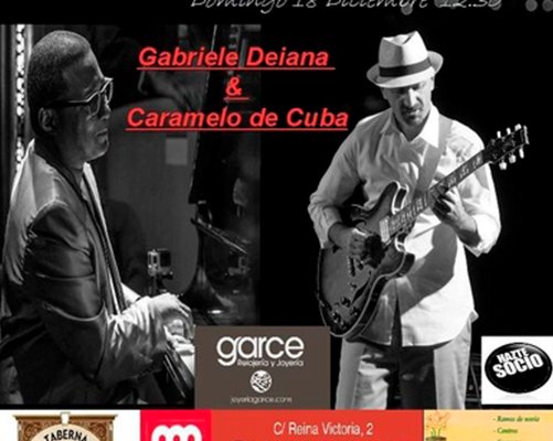 Gabriele Deiana y "Caramelo de Cuba". en Blancas y negras